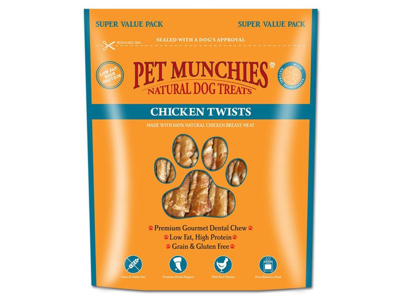 Pet Munchies Chicken Twists 290g