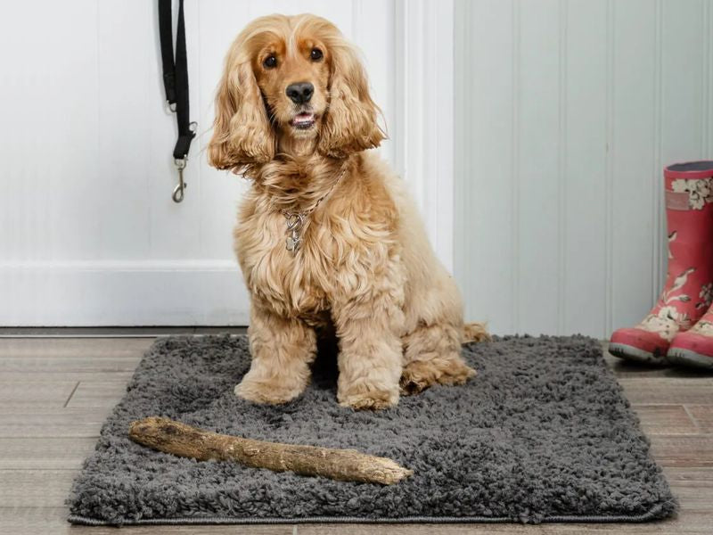 COSY SNUG RUG GREY 67X100CM