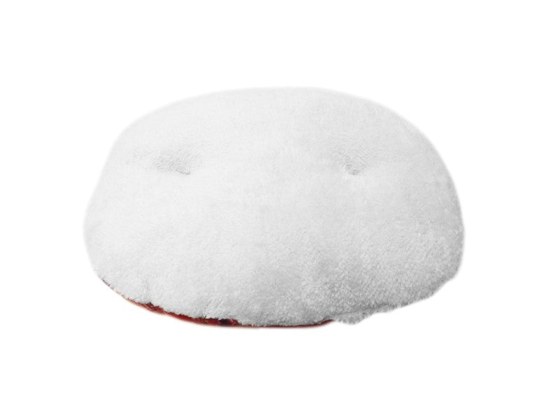 Red Tartan Wool & Sherpa Cushion 50cm