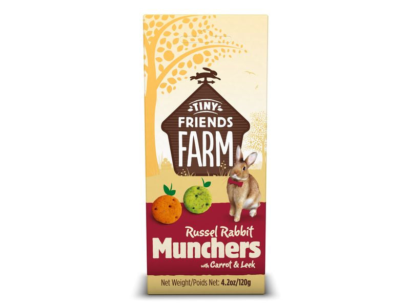 RUSSEL MUNCHERS WITH CARROTS&PEAS 120GX8