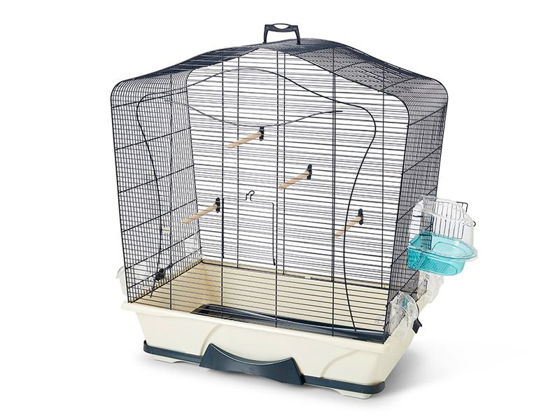 LILY 50 NAVY BLUE BIRD CAGE 70X38X73CM