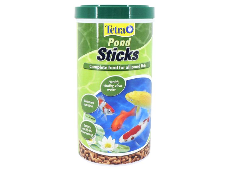 TETRAPOND FOOD STICKS 100G 1L
