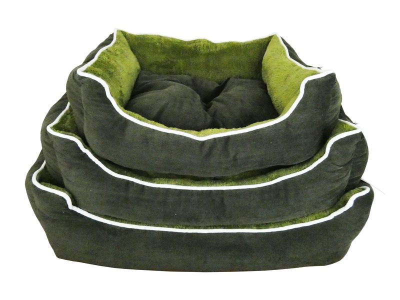 SLUMBER GREEN CORDUROY NEST 3BEDS 26-36"