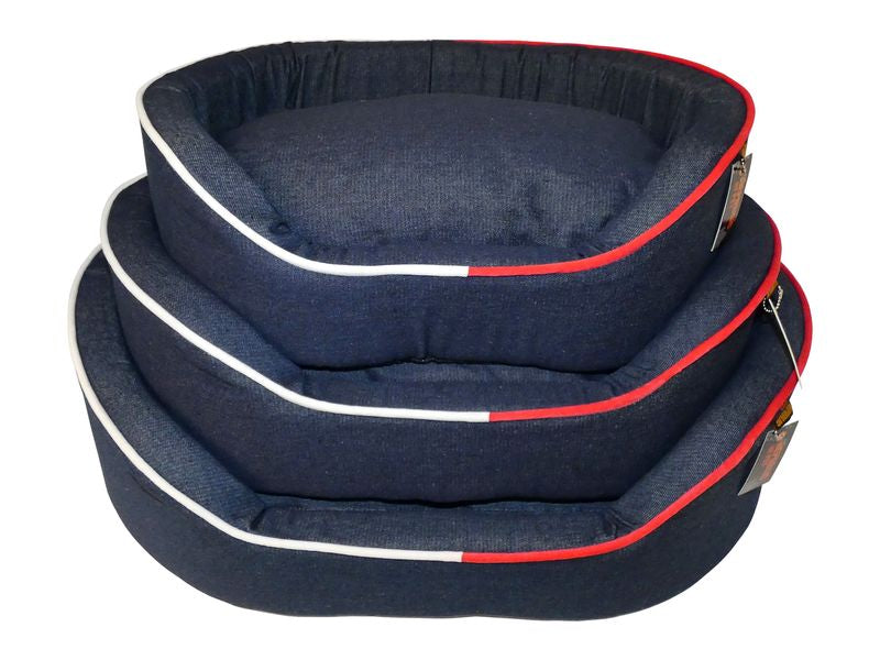 TOMMY DOG BLUE NEST 3 BEDS 52-72CM