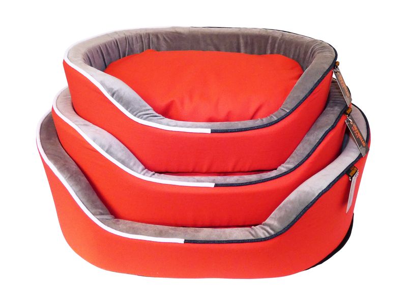 TOMMY DOG RED NEST 3 BEDS 52-72CM
