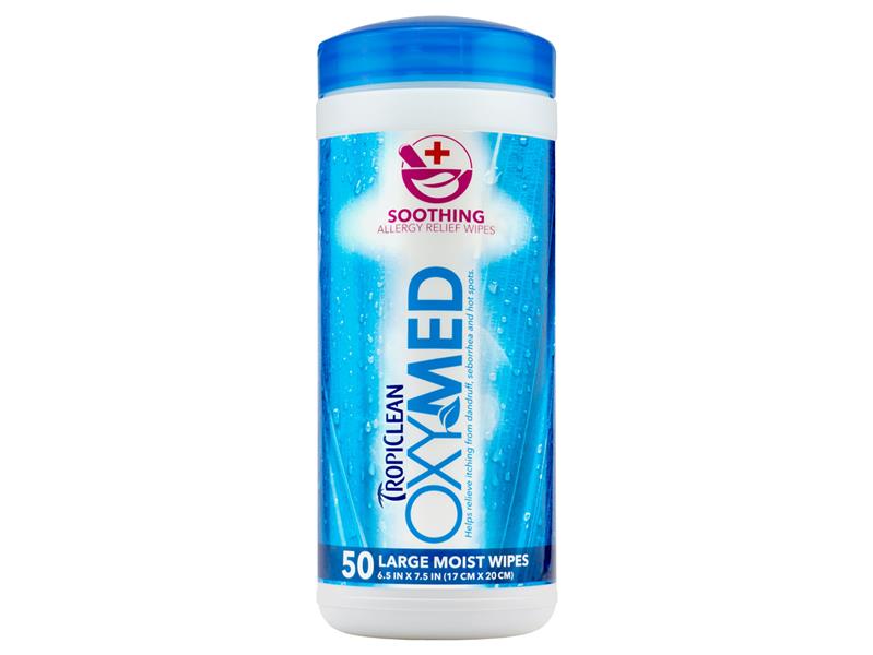 Oxy Med Soothing Allergy Relief Wipes 50pk