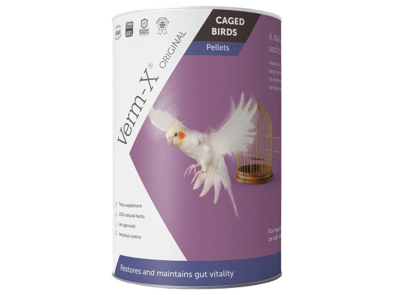 VERM-X PELLETS FOR CAGED BIRDS 100G