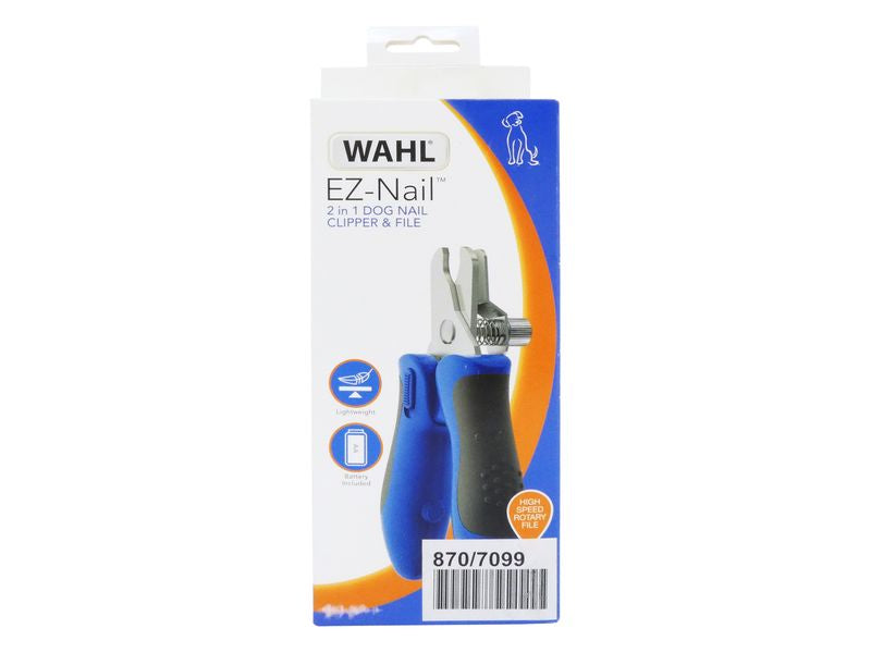 Wahl 2in1 E-Z Nail Clipper & Battery File