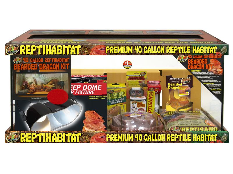 ZooMed Reptihabitat Bearded Dragon Kit