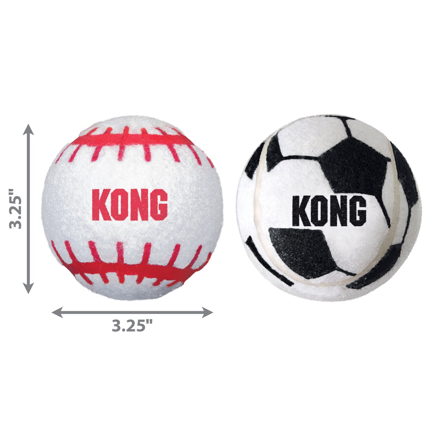 KONG Sports Ball L 2pk