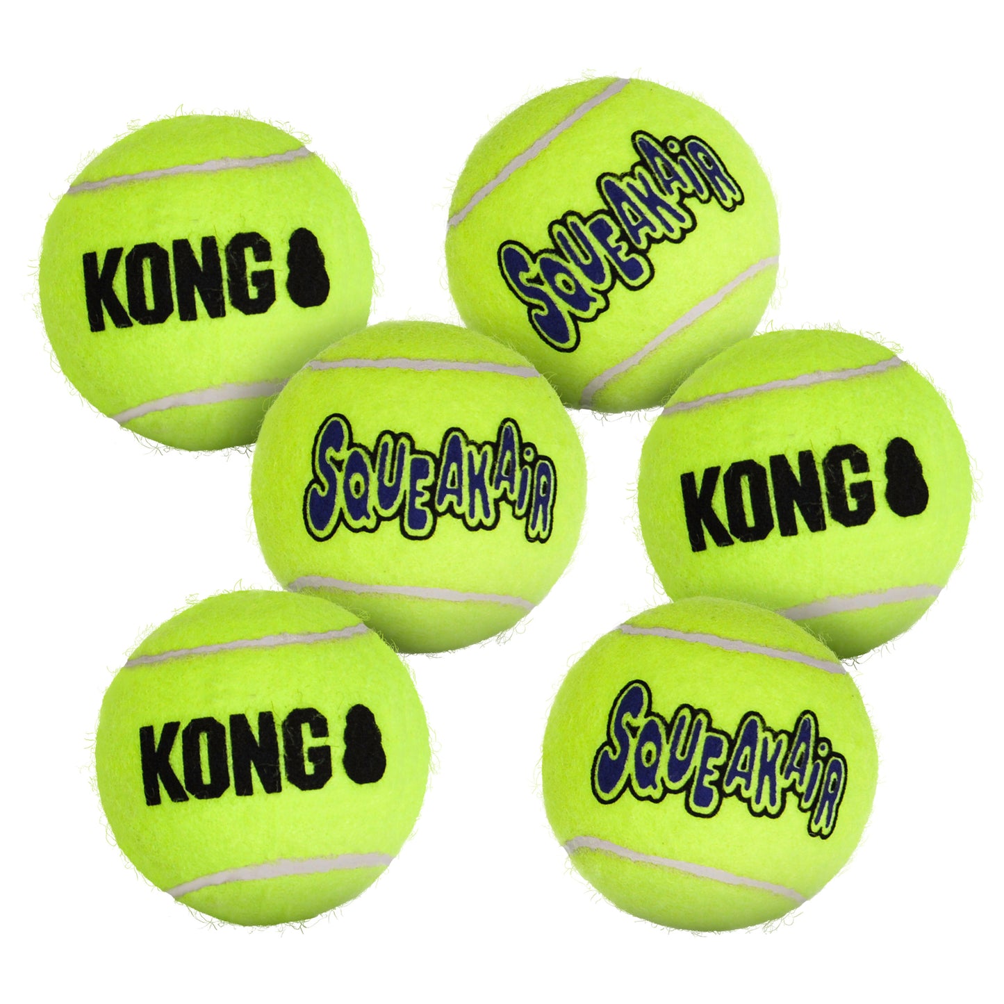 KONG SqueakAir Balls M 6pk