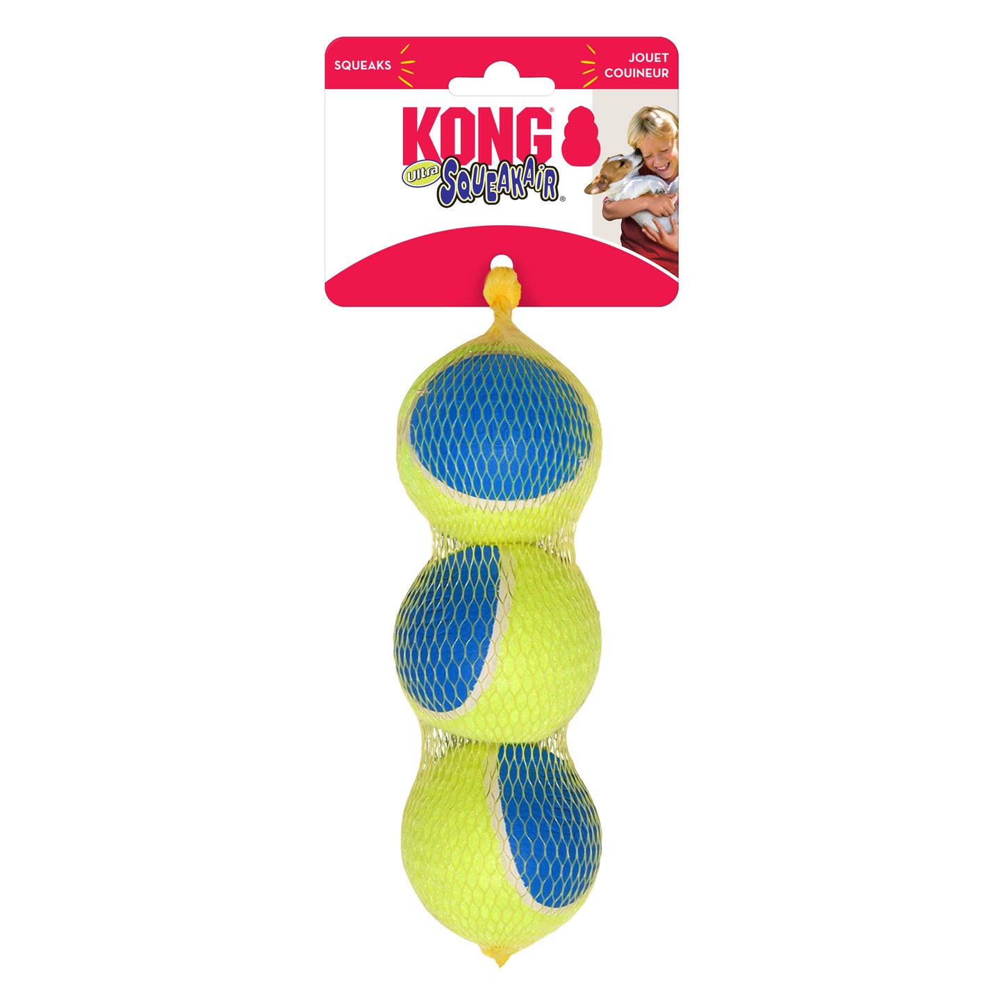 KONG SqueakAir Ultra Balls M 3pk