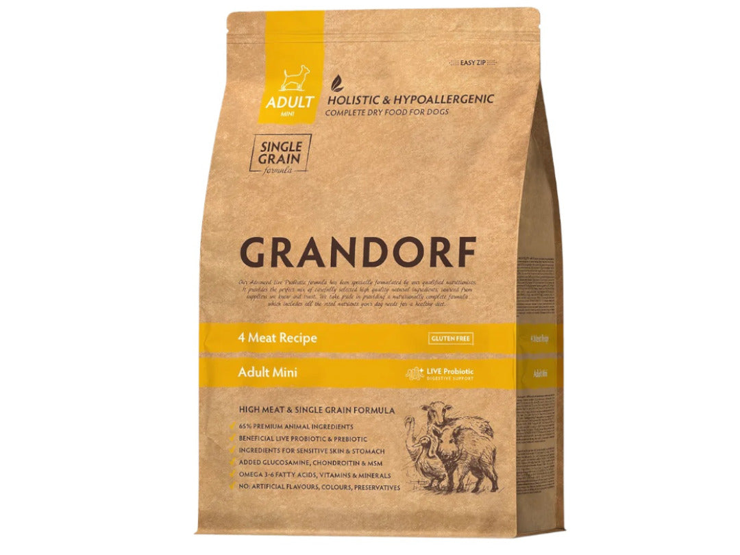Grandorf Adult Mini 4 Meat 8kg