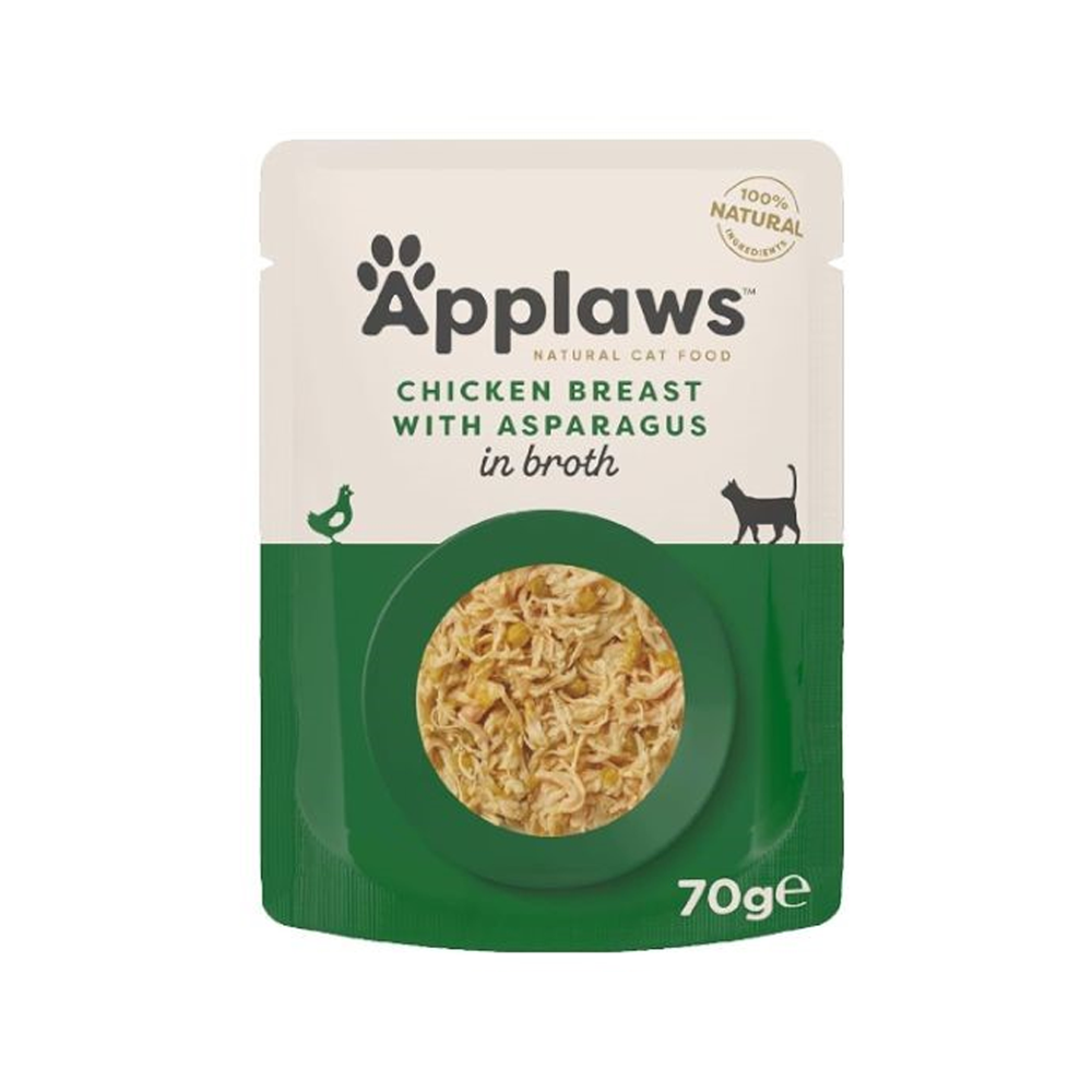 Applaws Cat Chicken & Asparagus Pouch 70g