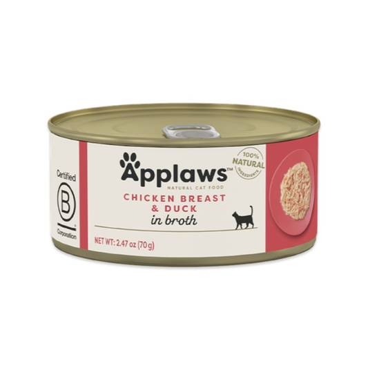 Applaws Cat Chicken & Duck Tin 70g