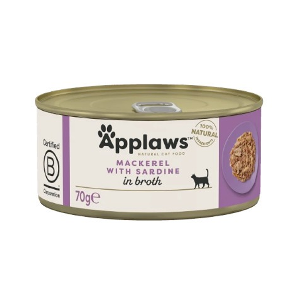 Applaws Cat Mackeral & Sardine Tin 70g