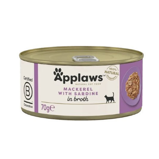 Applaws Cat Mackeral & Sardine Tin 70g