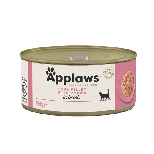 Applaws Cat Tuna & Prawn Tin 156g