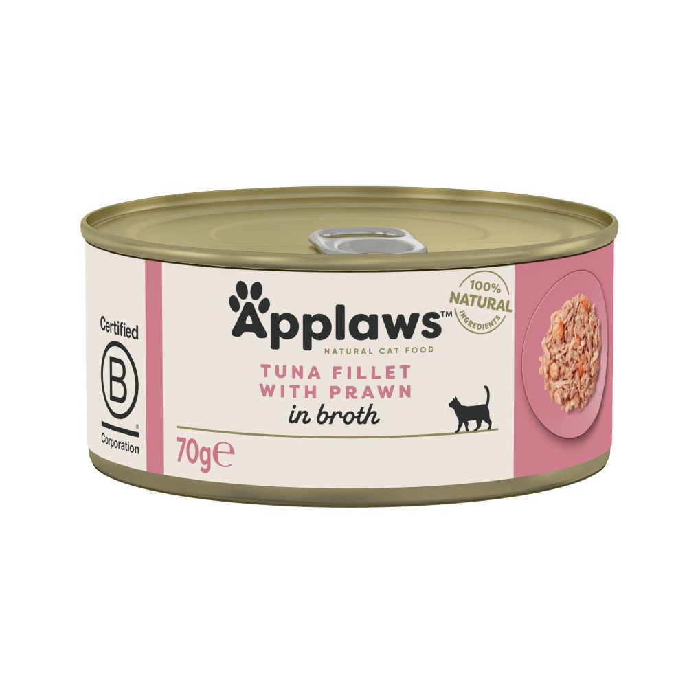 Applaws Cat Tuna & Prawn Tin 70g
