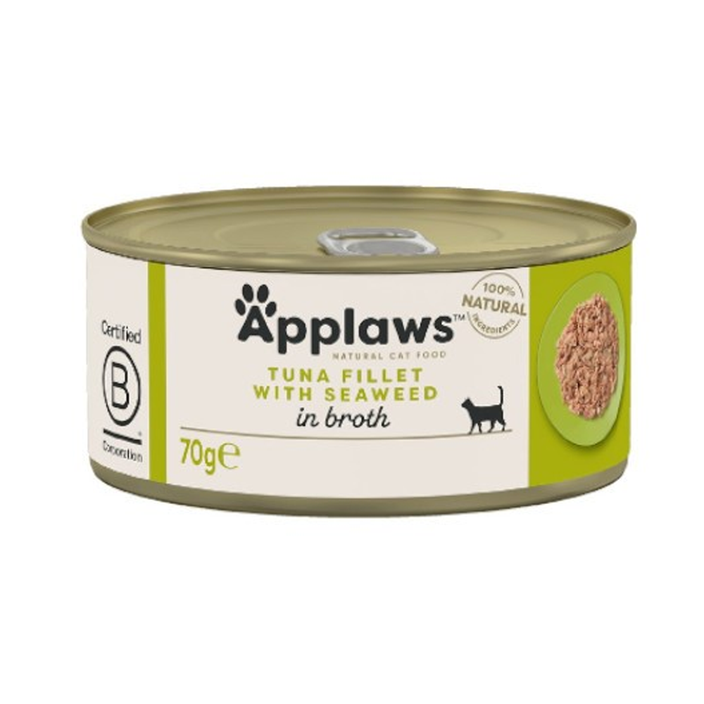 Applaws Cat Tuna & Seaweed Tin 70g