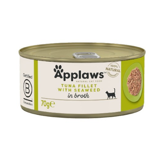 Applaws Cat Tuna & Seaweed Tin 70g