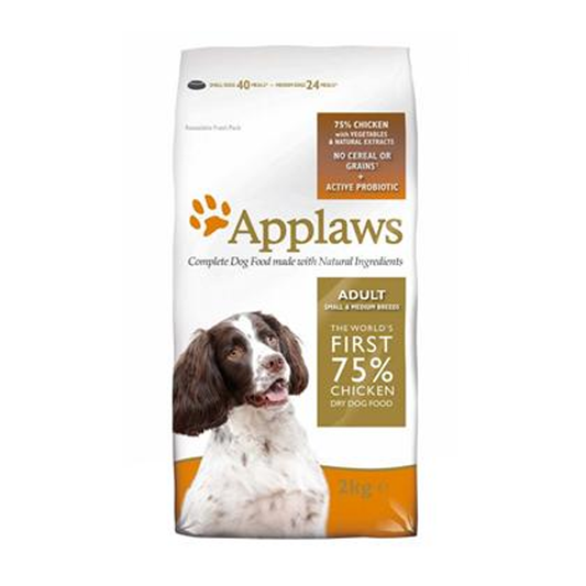 Applaws Adult Dog Small & Medium Chicken 2kg