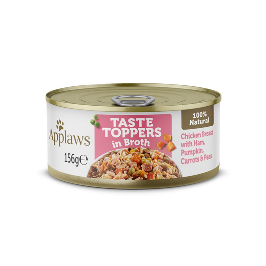 Applaws Taste Toppers Chicken & Ham 156g