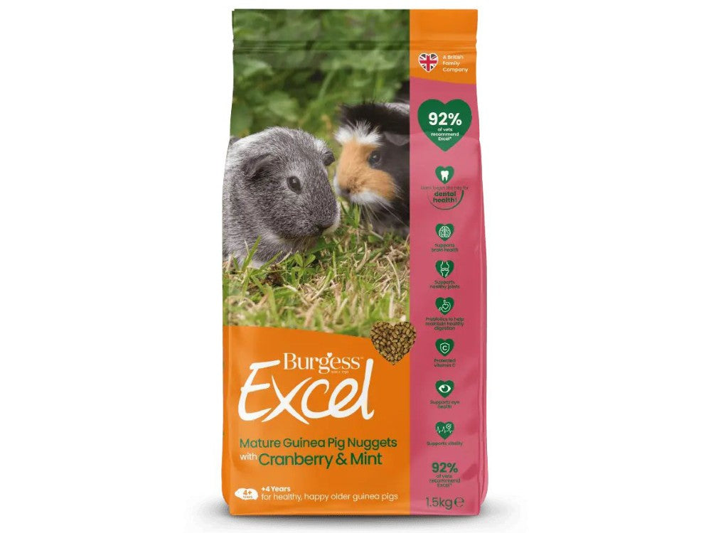 Burgess Excel Mature Guinea Pig 1.5kg