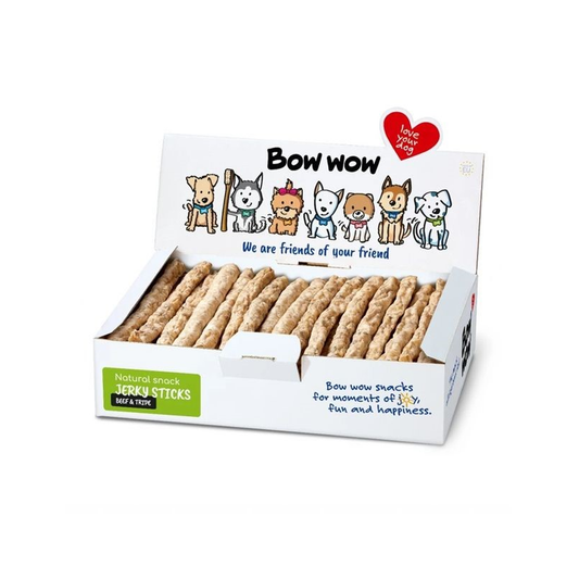 Bow Wow Beef & Tripe Jerky 50pk
