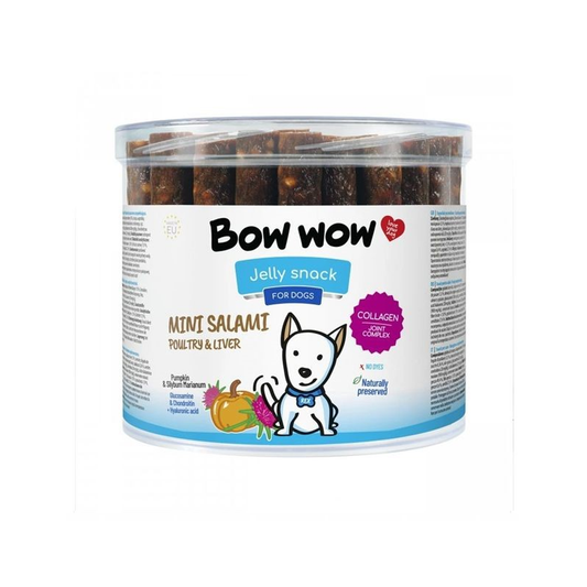 Bow Wow Salami Poultry & Collagen 60pk