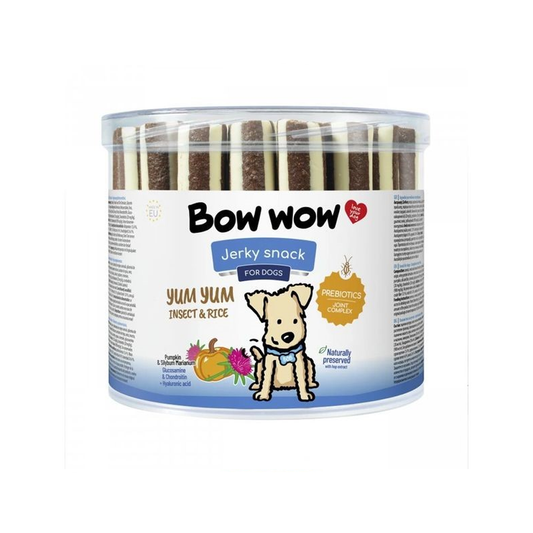 Bow Wow Yums Insect & Rice Sticks 35pk