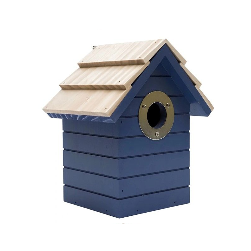 Beech Hut Nest Box Mid Blue
