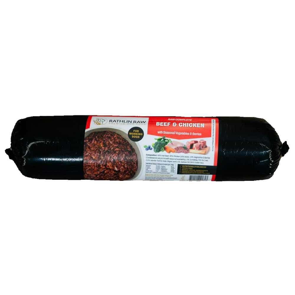 Rathlin Raw Beef & Chicken 1kg
