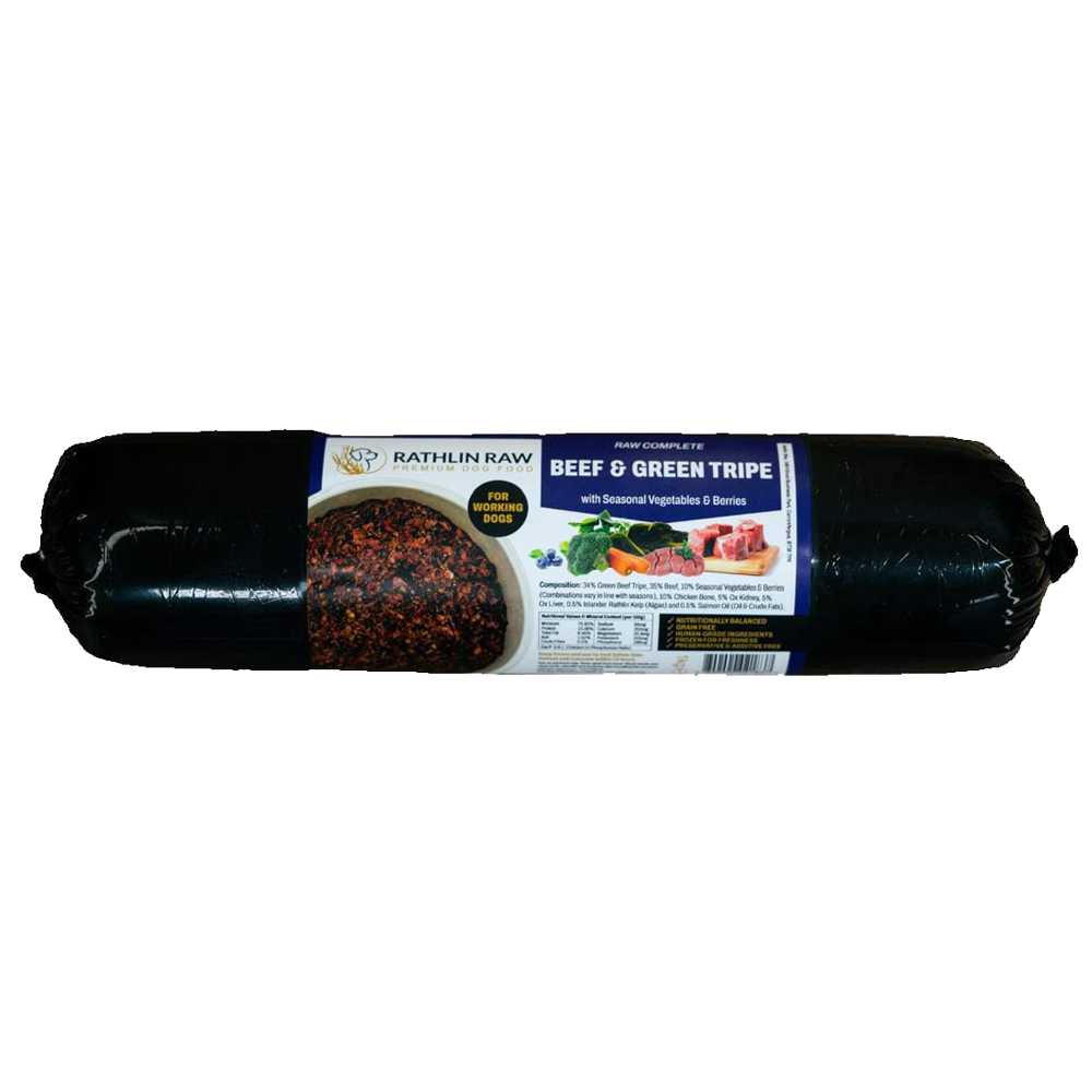 Rathlin Raw Beef & Green Tripe