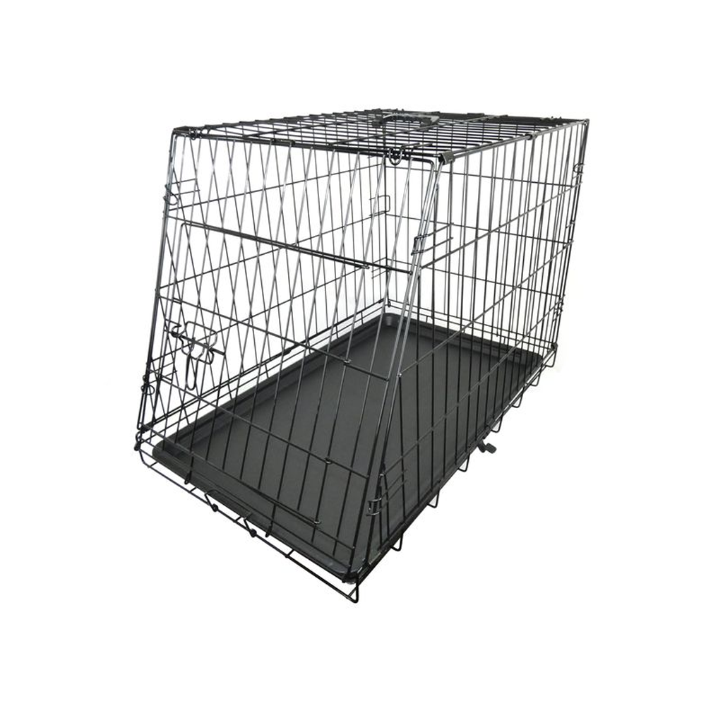 Republic of Pet Sloping Car Crate Medium Black
