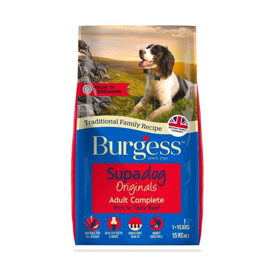 Burgess Dog Adult Beef 12.5kg