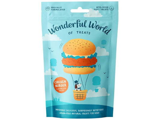 Wonderful World of Treats Burgers Chicken 50g
