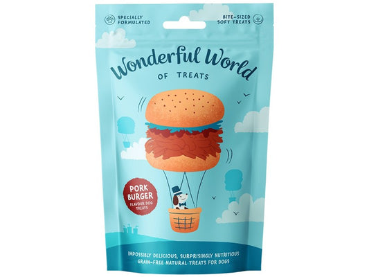 Wonderful World of Treats Burgers Pork 50g