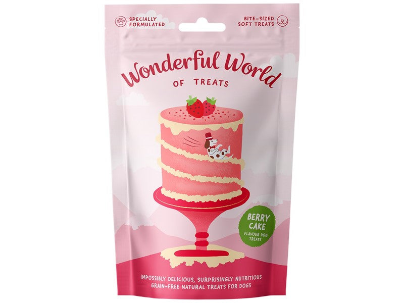 Wonderful World of Treats Desserts Berry Cake 50g
