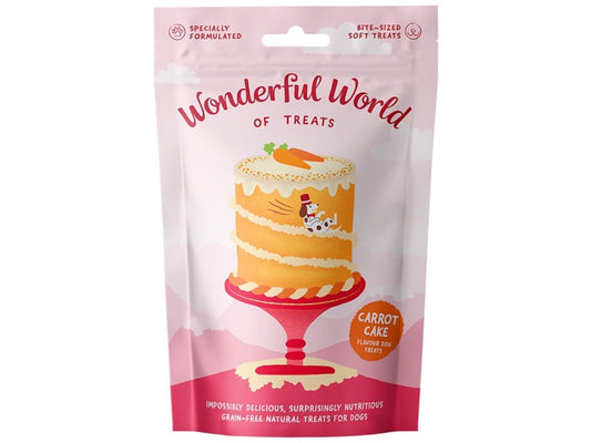 Wonderful World of Treats Desserts Carrot Cake 50g