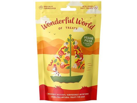 Wonderful World of Treats Pizza Veggie 50g