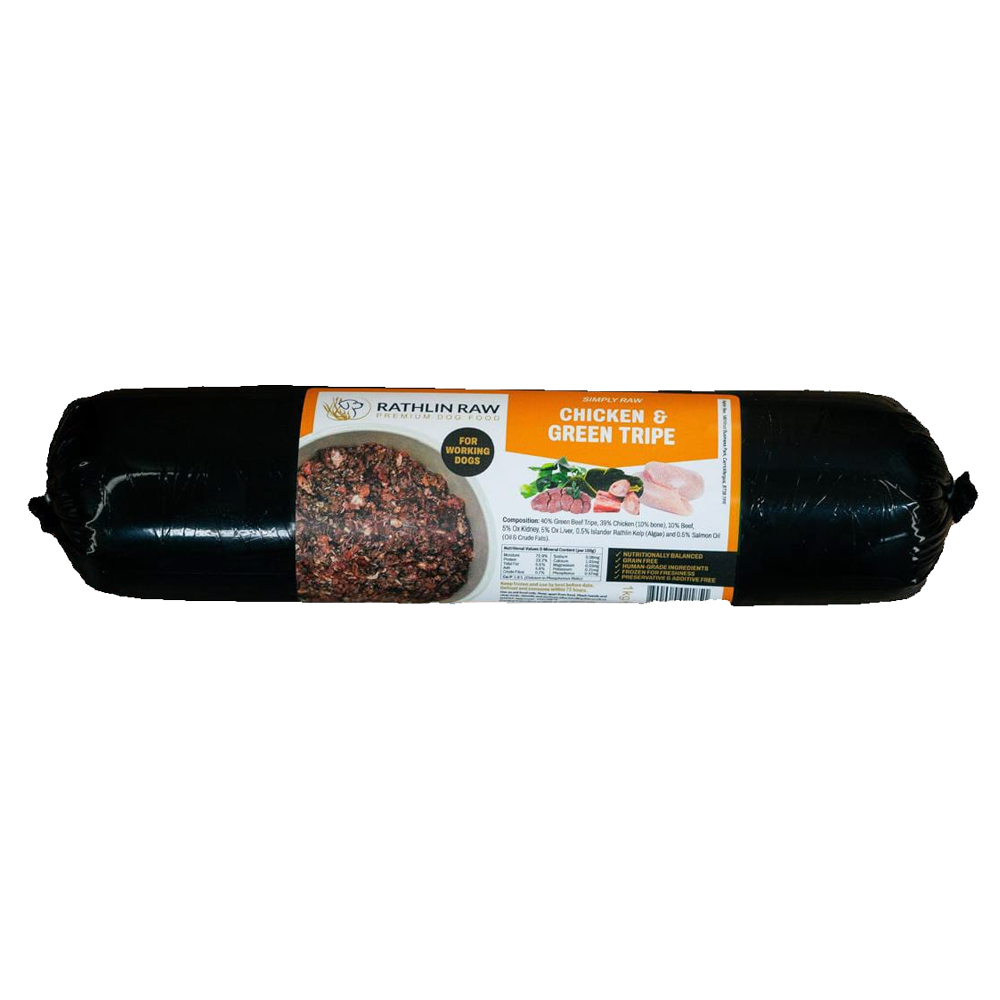 Rathlin Raw Chicken & Green Tripe 1kg