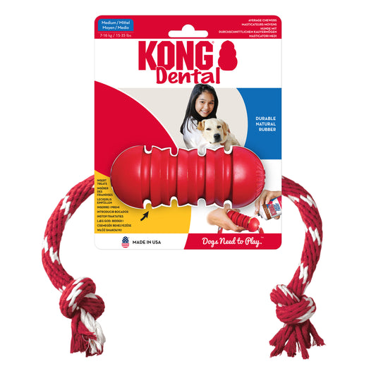 KONG Dental with Rope M