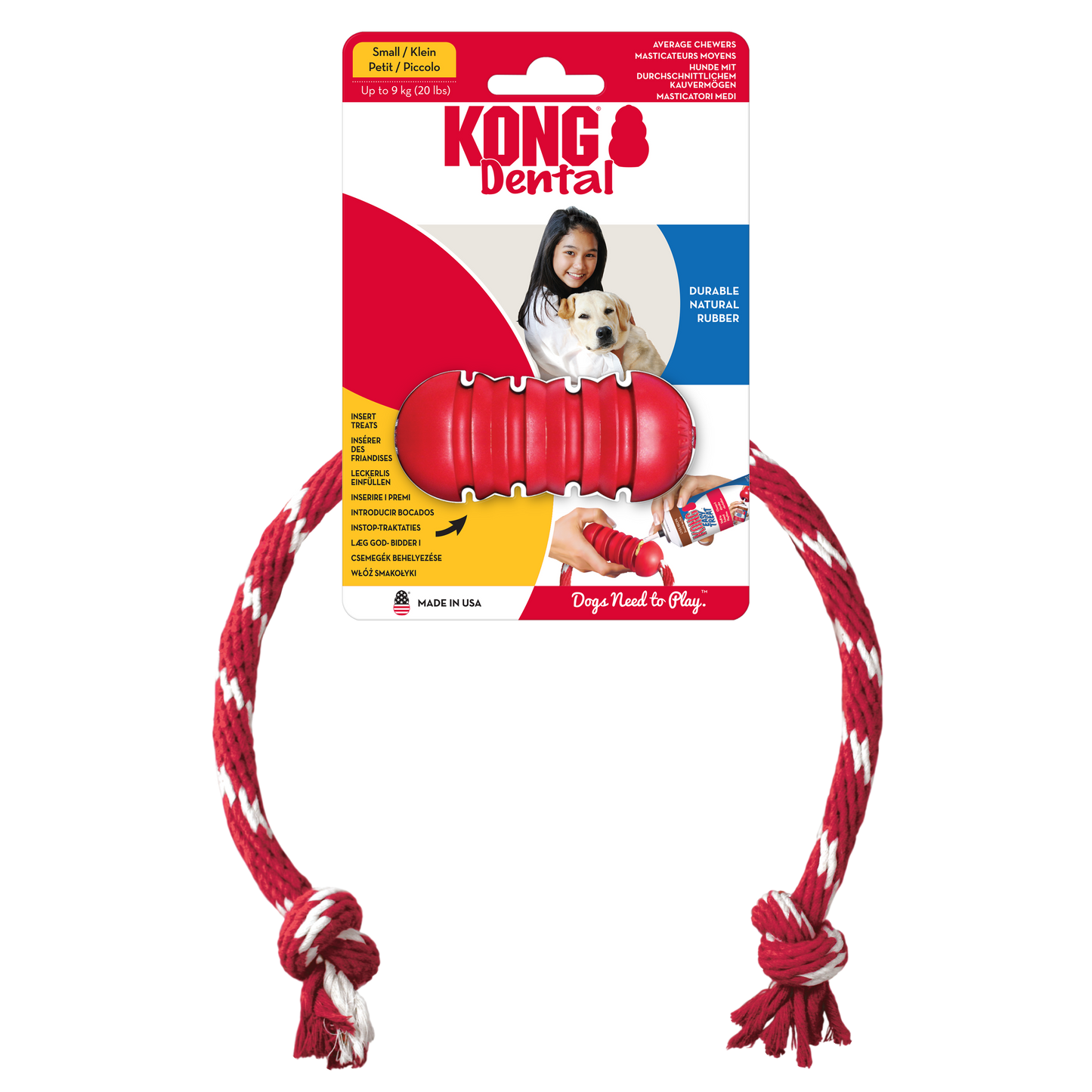 KONG Dental with Rope S