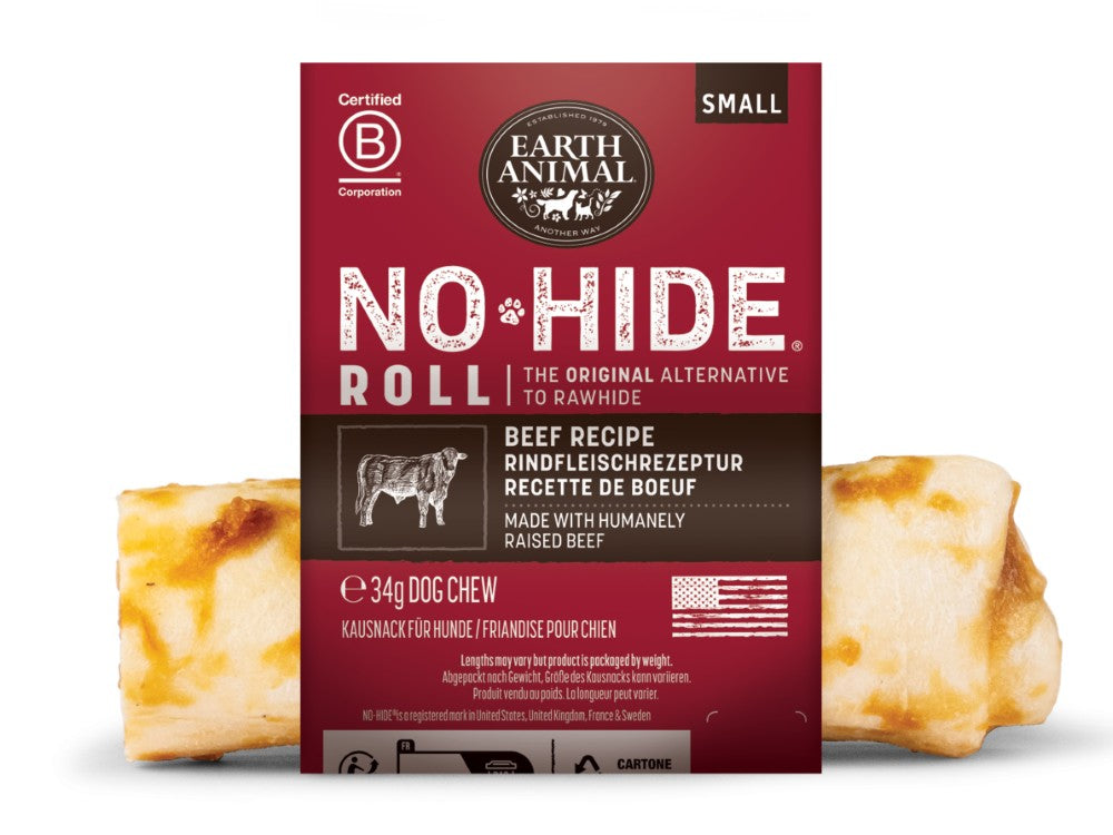 Earth Animal Hide Beef Chew Small 4"