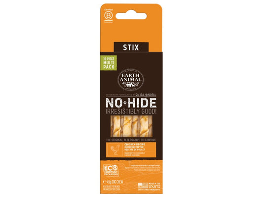 Earth Animal No Hide Chicken Stix 10pk
