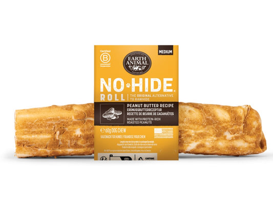 Earth Animal No Hide Peanut Butter Chew Medium 7"