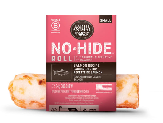 Earth Animal No Hide Salmon Chew Small 4"