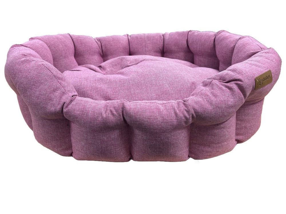 Earth Bound Bed Raspberry Large 70cm