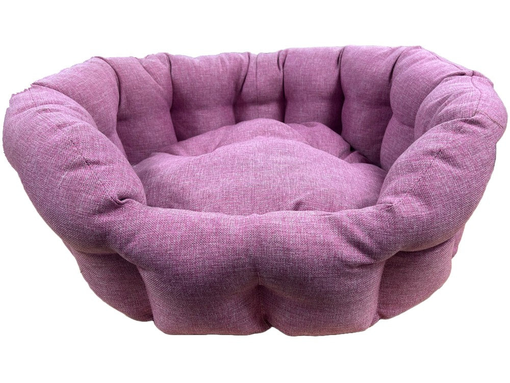 Earth Bound Bed Raspberry Medium 60cm